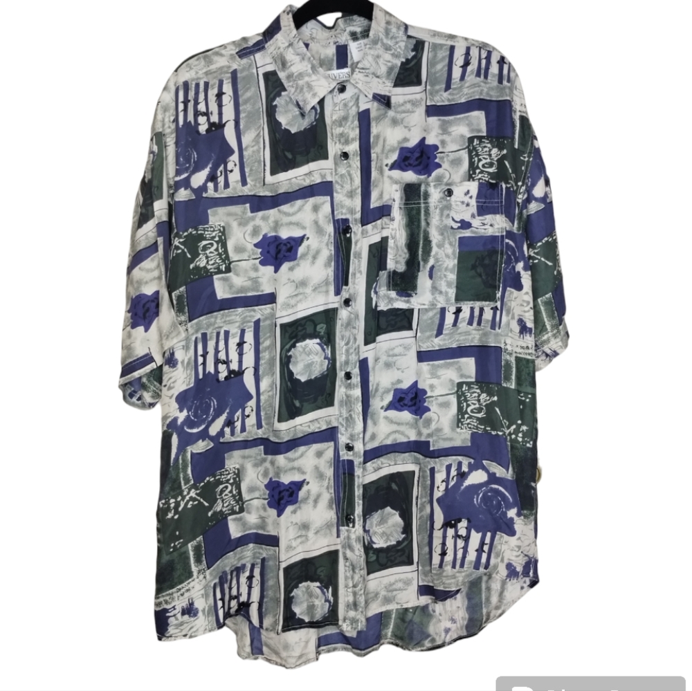 -430 Maneuvers Vintage Shirt Top Short Sleeve Size L lightweight